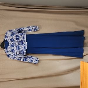 Long sleeve maxi dress